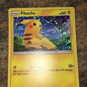 Pikachu Pokémon card